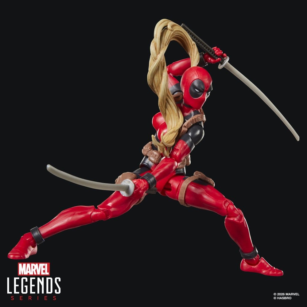 Marvel Legends Actionfigur Lady Deadpool (BAF: Marvel's Box) 15 cm