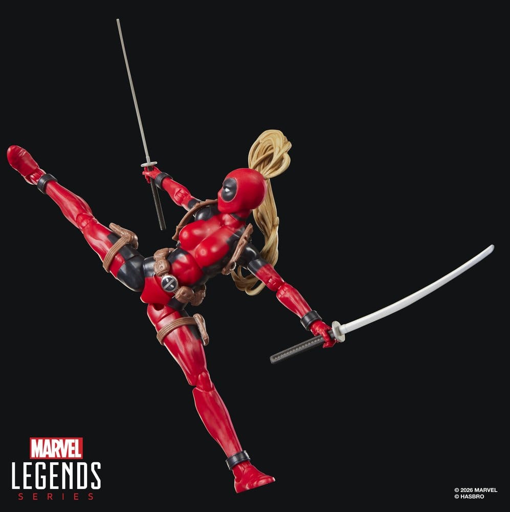 Marvel Legends Actionfigur Lady Deadpool (BAF: Marvel's Box) 15 cm