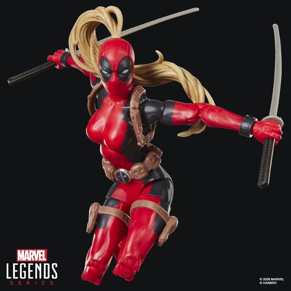 Marvel Legends Actionfigur Lady Deadpool (BAF: Marvel's Box) 15 cm