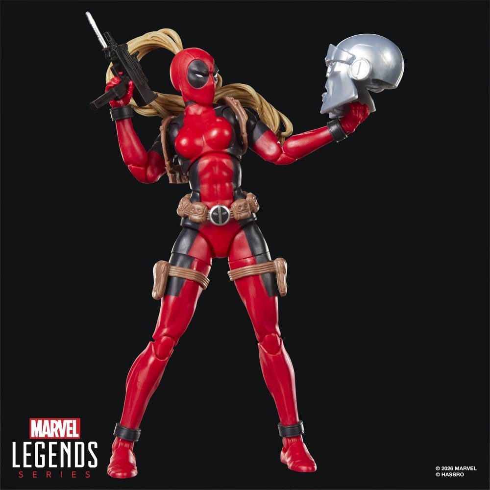 Marvel Legends Actionfigur Lady Deadpool (BAF: Marvel's Box) 15 cm