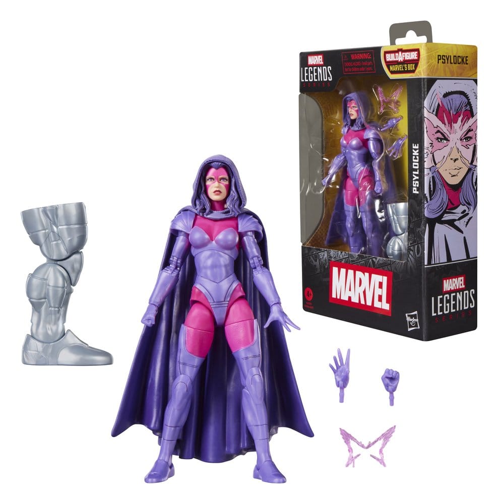Marvel Legends Actionfigur Psylocke (BAF: Marvel's Box) 15 cm