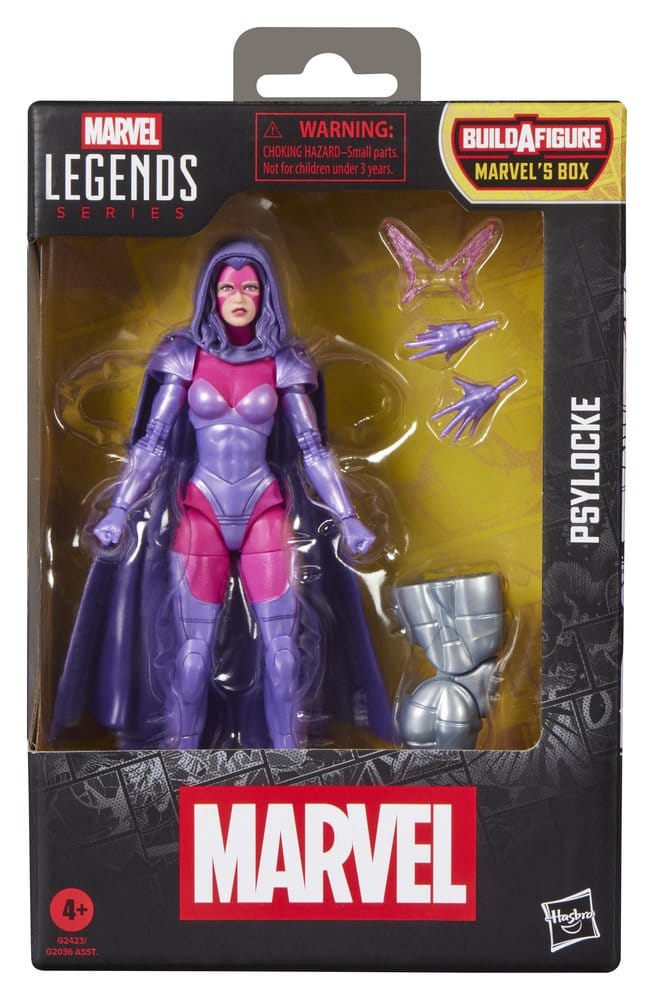 Marvel Legends Actionfigur Psylocke (BAF: Marvel's Box) 15 cm