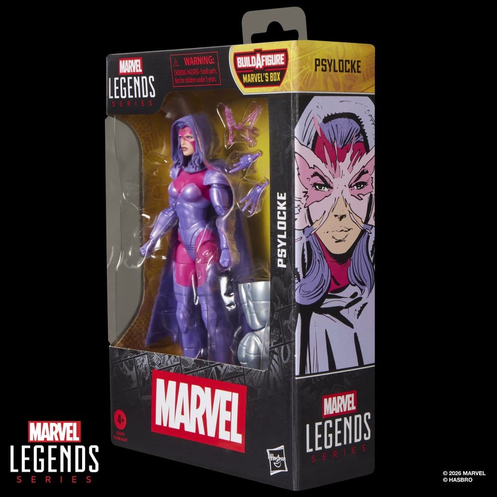 Marvel Legends Actionfigur Psylocke (BAF: Marvel's Box) 15 cm