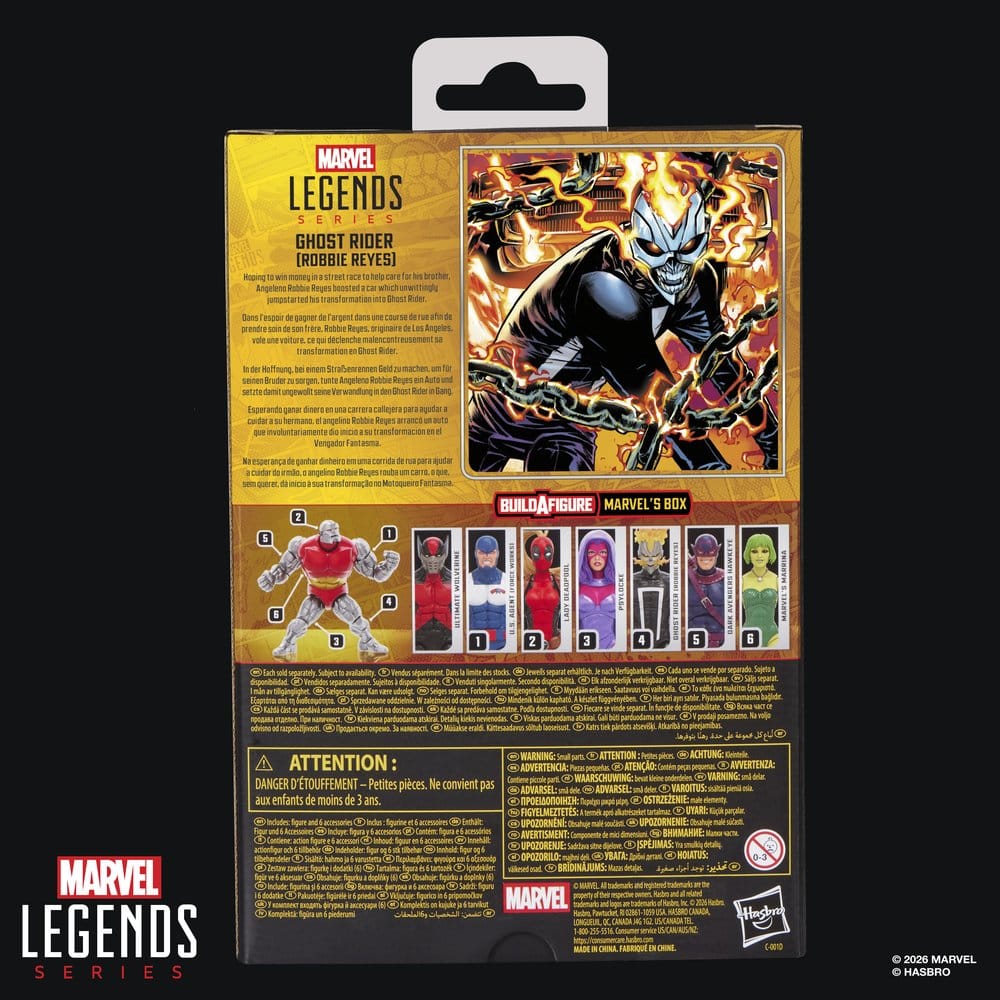 Marvel Legends Actionfigur Ghost Rider (Robbie Reyes) (BAF: Marvel's Box) 15 cm