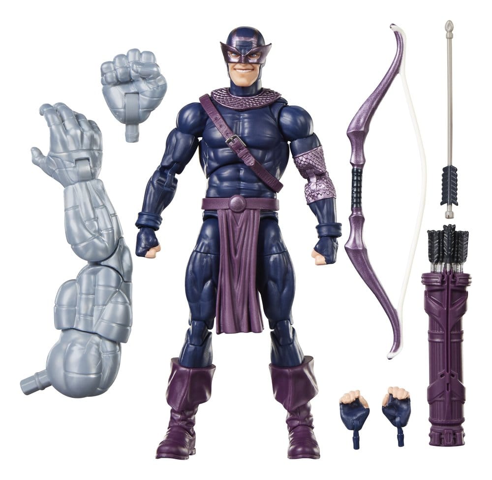 Marvel Legends Actionfigur Dark Avengers Hawkeye (BAF: Marvel's Box) 15 cm
