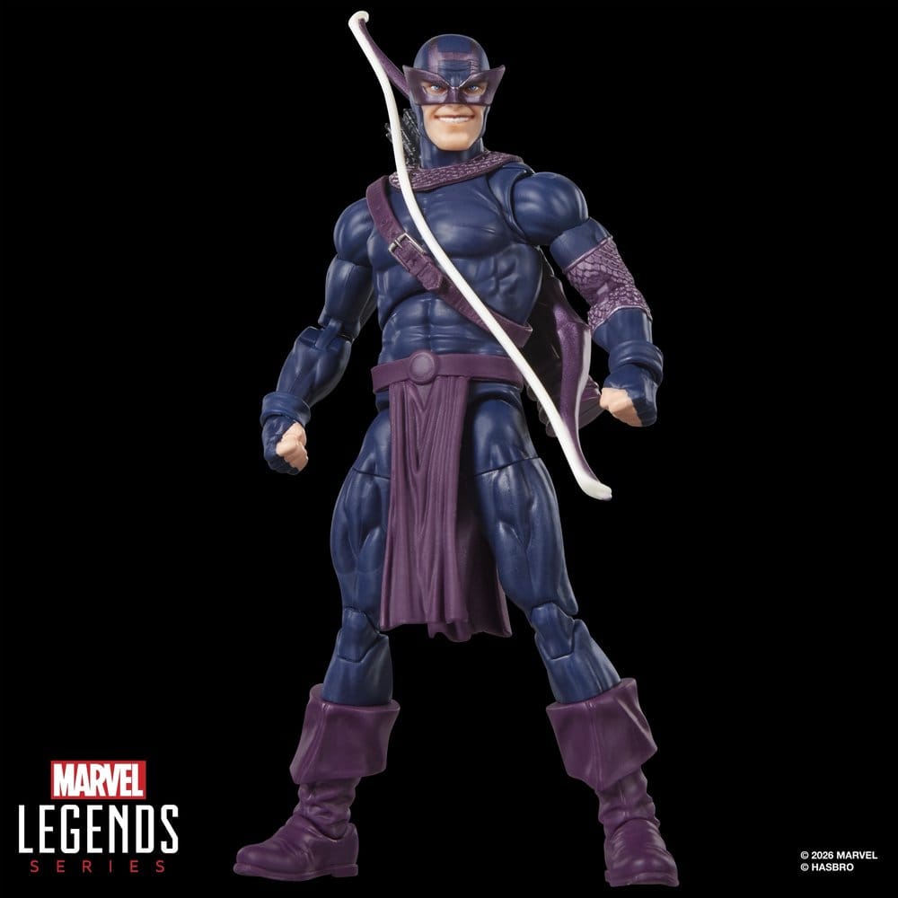 Marvel Legends Actionfigur Dark Avengers Hawkeye (BAF: Marvel's Box) 15 cm