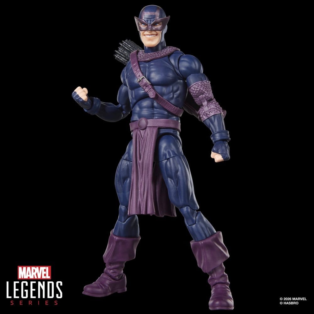 Marvel Legends Actionfigur Dark Avengers Hawkeye (BAF: Marvel's Box) 15 cm