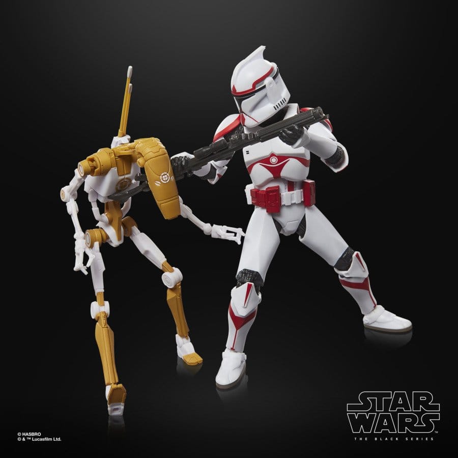 Star Wars: Battlefront II Black Series Actionfiguren 2er-Pack Phase I Assault Trooper & Battle Droid Officer 15 cm