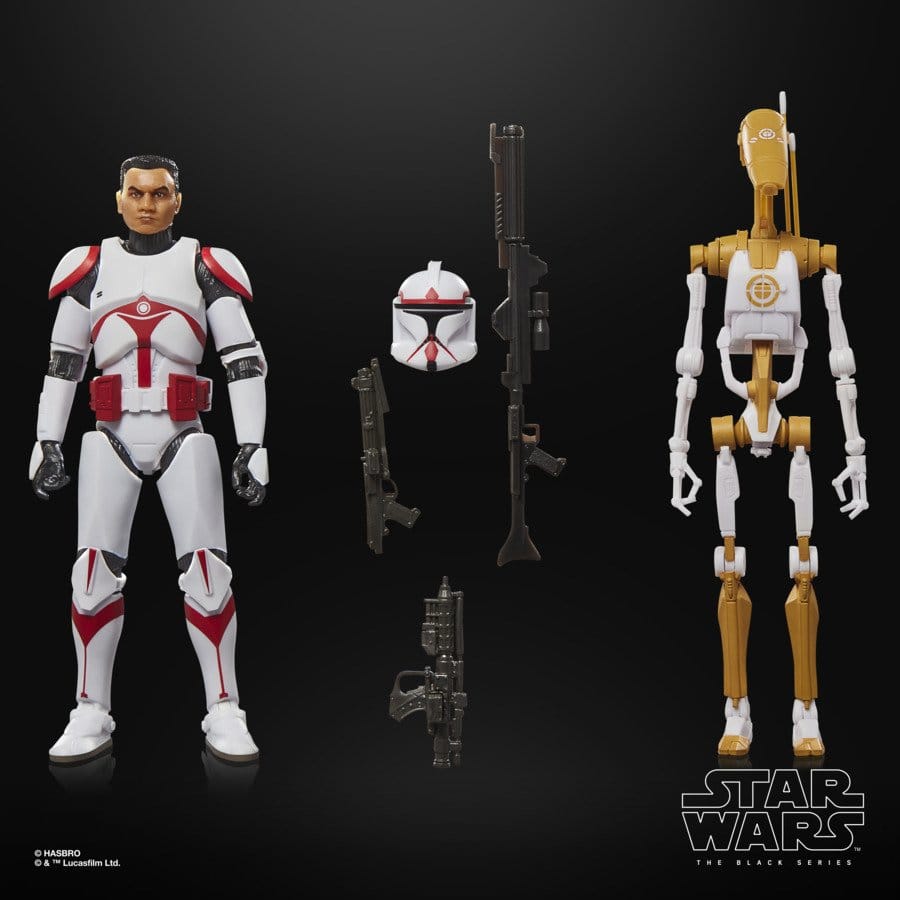 Star Wars: Battlefront II Black Series Actionfiguren 2er-Pack Phase I Assault Trooper & Battle Droid Officer 15 cm