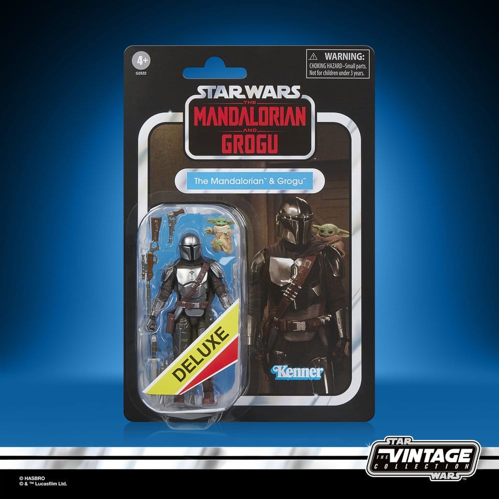 Star Wars: The Mandalorian & Grogu Vintage Collection Actionfigur The Mandalorian & Grogu 10 cm