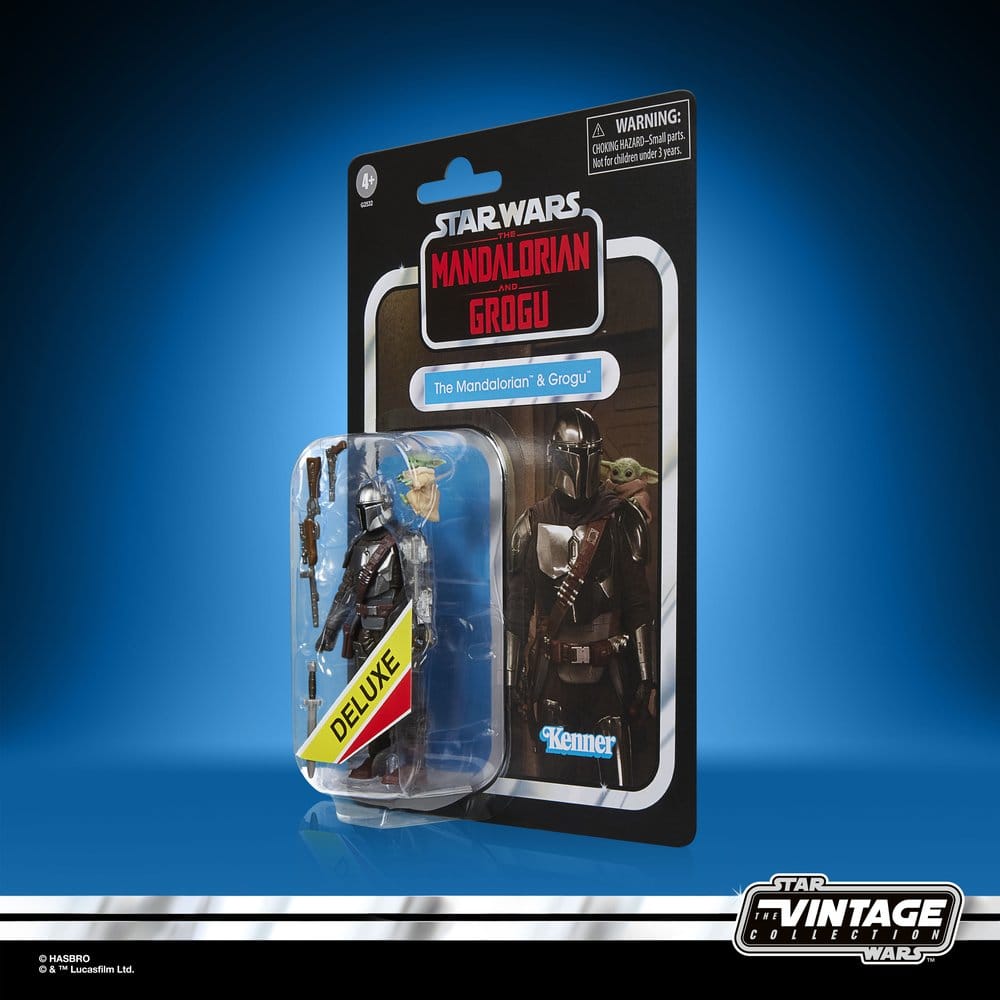 Star Wars: The Mandalorian & Grogu Vintage Collection Actionfigur The Mandalorian & Grogu 10 cm