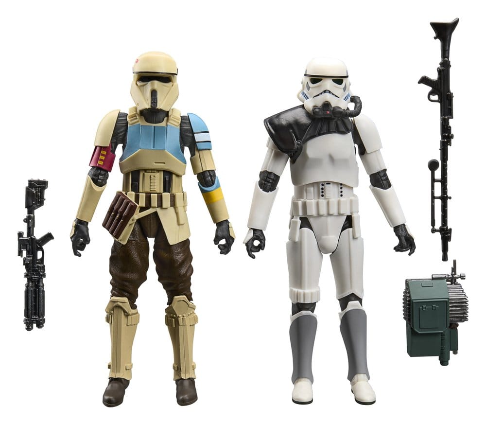 Star Wars: Battlefront Black Series Actionfiguren 2er-Pack Scarif Stormtrooper & Magma Stormtrooper 15 cm