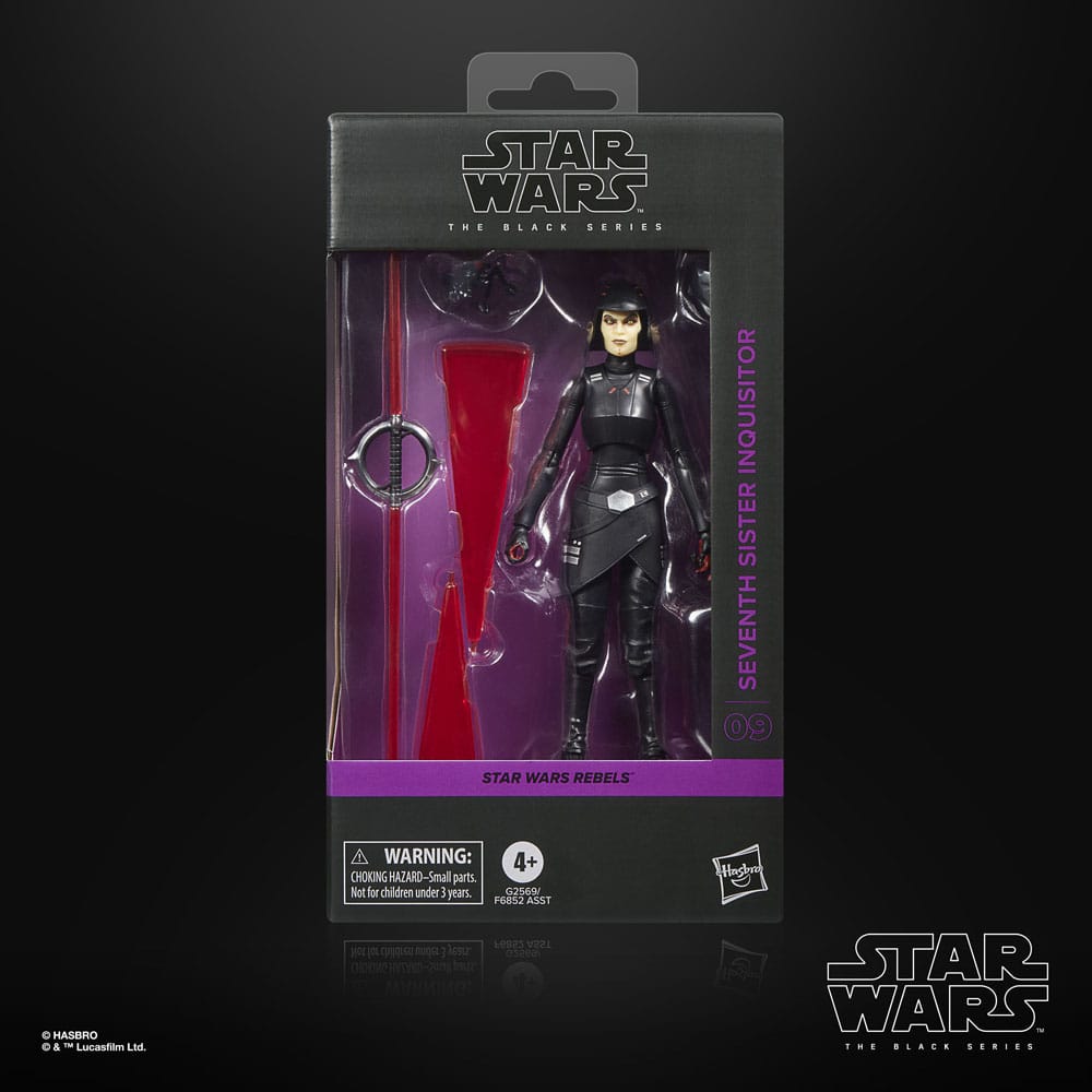 Star Wars: Rebels Black Series Actionfigur Seventh Sister (Inquisitor) 15 cm