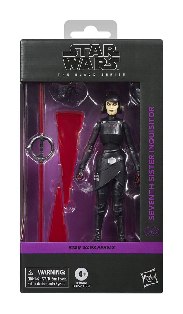 Star Wars: Rebels Black Series Actionfigur Seventh Sister (Inquisitor) 15 cm