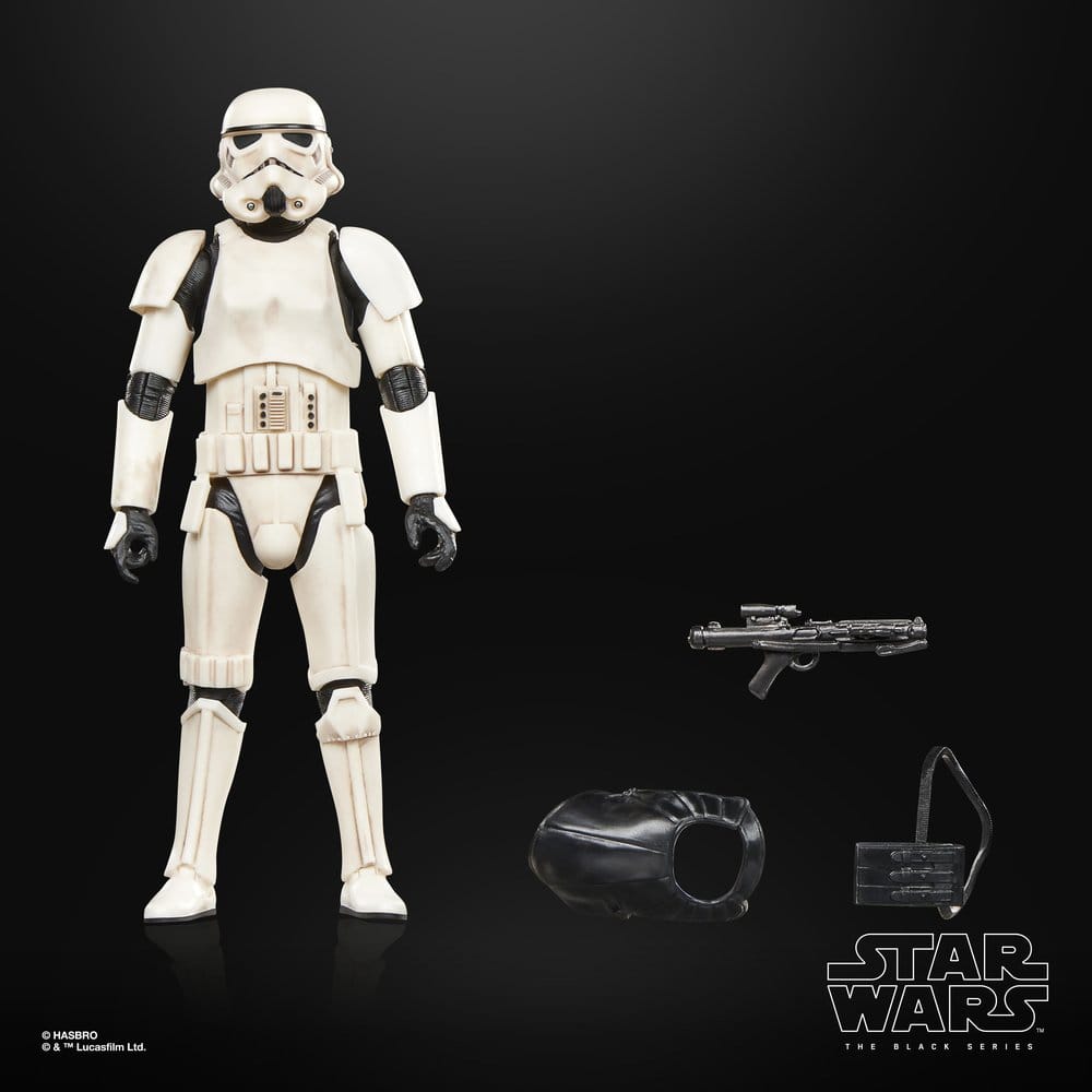 Star Wars: The Mandalorian & Grogu Black Series Actionfigur Imperial Remnant Stormtrooper (Weathered) 15 cm