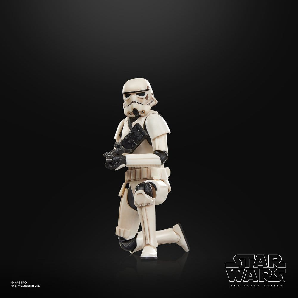Star Wars: The Mandalorian & Grogu Black Series Actionfigur Imperial Remnant Stormtrooper (Weathered) 15 cm