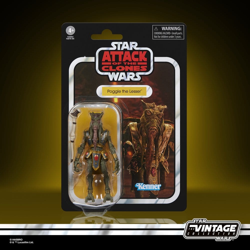 Star Wars Episode II Vintage Collection Actionfigur Poggle the Lesser 10 cm