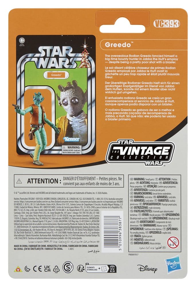 Star Wars Vintage Collection Actionfigur Greedo 10 cm