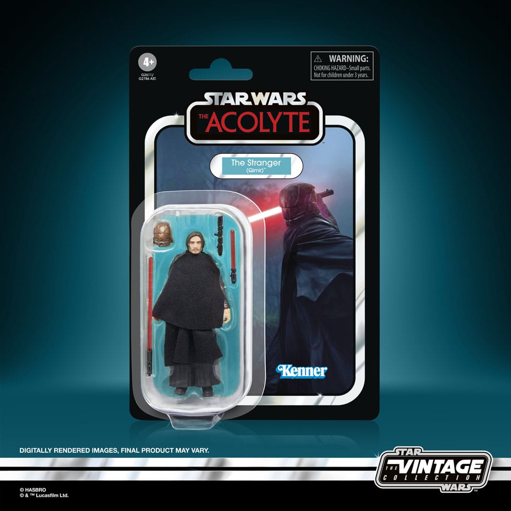 Star Wars: The Acolyte Vintage Collection Actionfigur The Stranger (Qimir) 10 cm