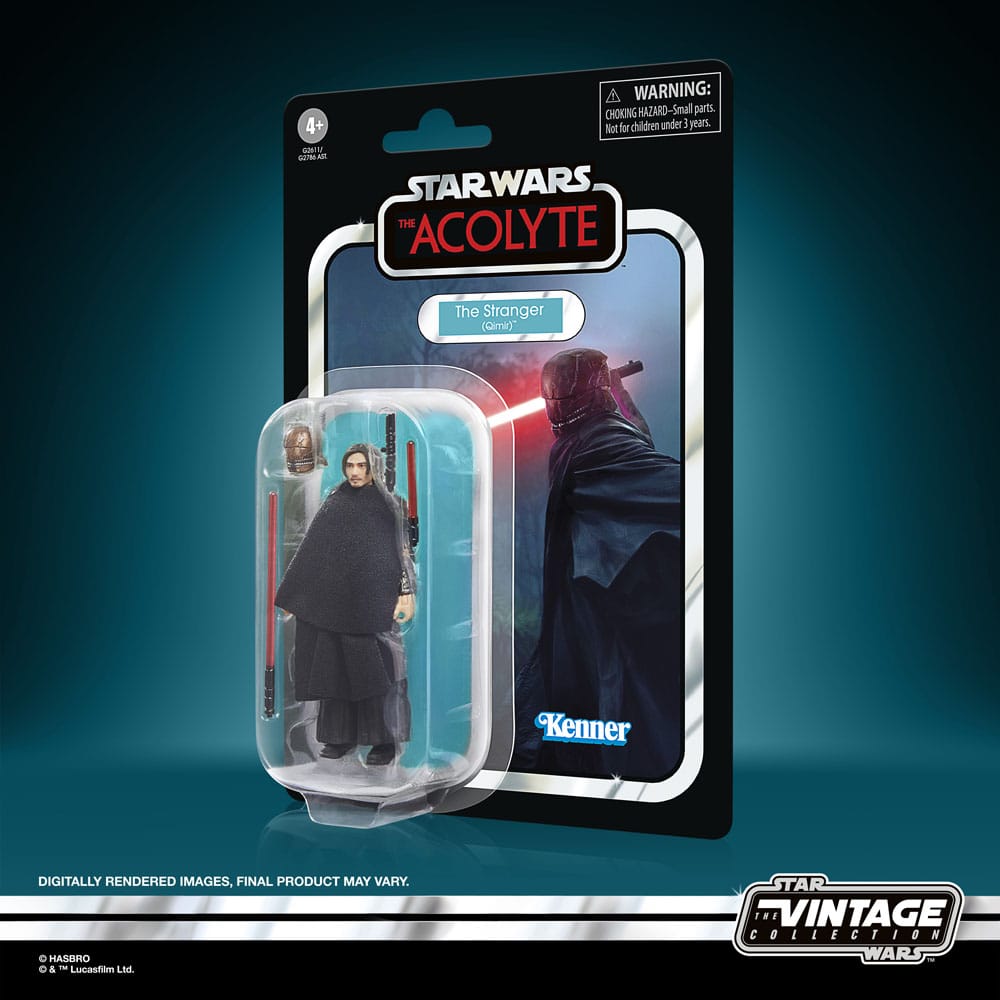 Star Wars: The Acolyte Vintage Collection Actionfigur The Stranger (Qimir) 10 cm