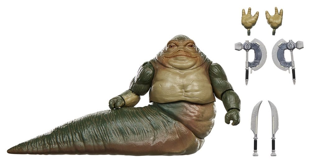 Star Wars: The Mandalorian and Grogu Vintage Collection Actionfigur Rotta the Hutt 10 cm
