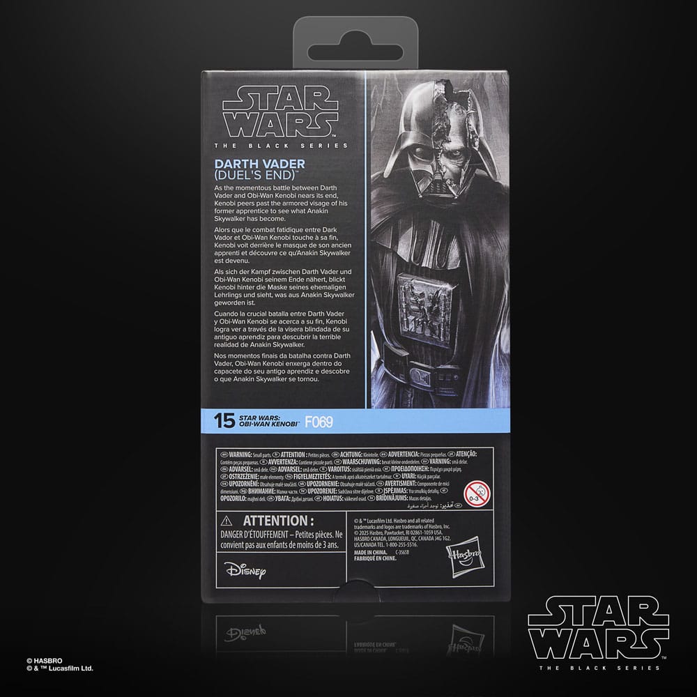 Star Wars: Obi-Wan Kenobi Black Series Actionfigur Darth Vader (Duel's End) 15 cm