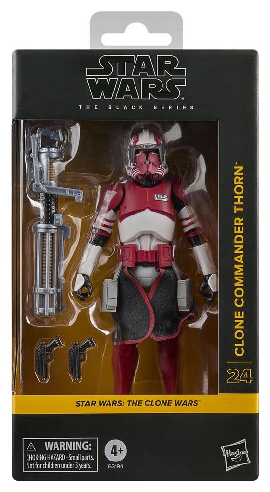 Star Wars: The Clone Wars Black Series Actionfigur Clone Commander Thorn 15 cm