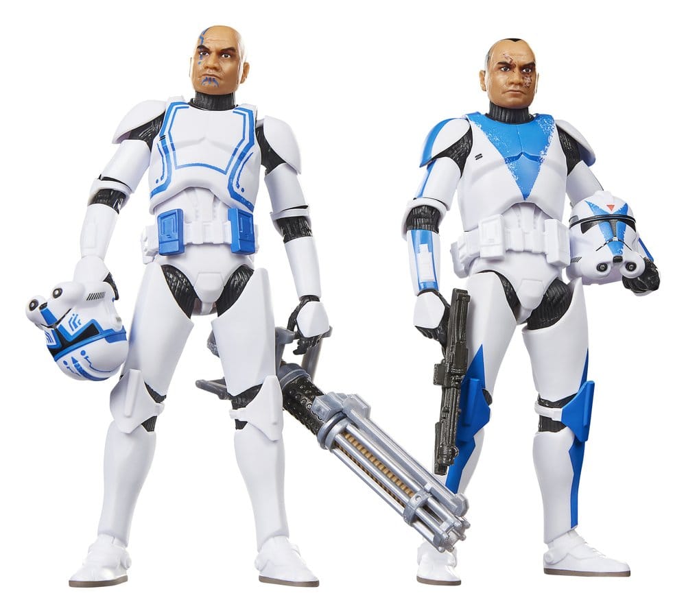 Star Wars: The Clone Wars Black Series Actionfiguren 2er-Pack Clone Troopers Dogma & Hardcase 15 cm