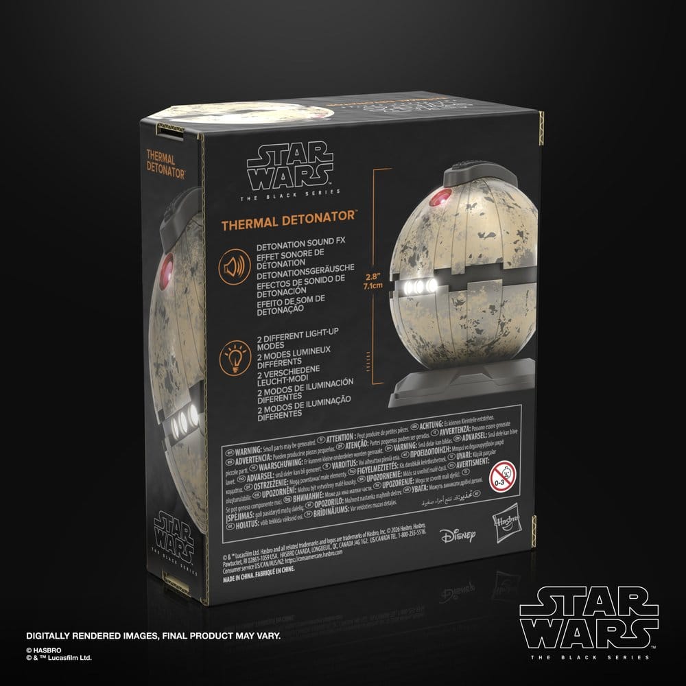 Star Wars Episode VI Black Series Elektronischer Thermaldetonator