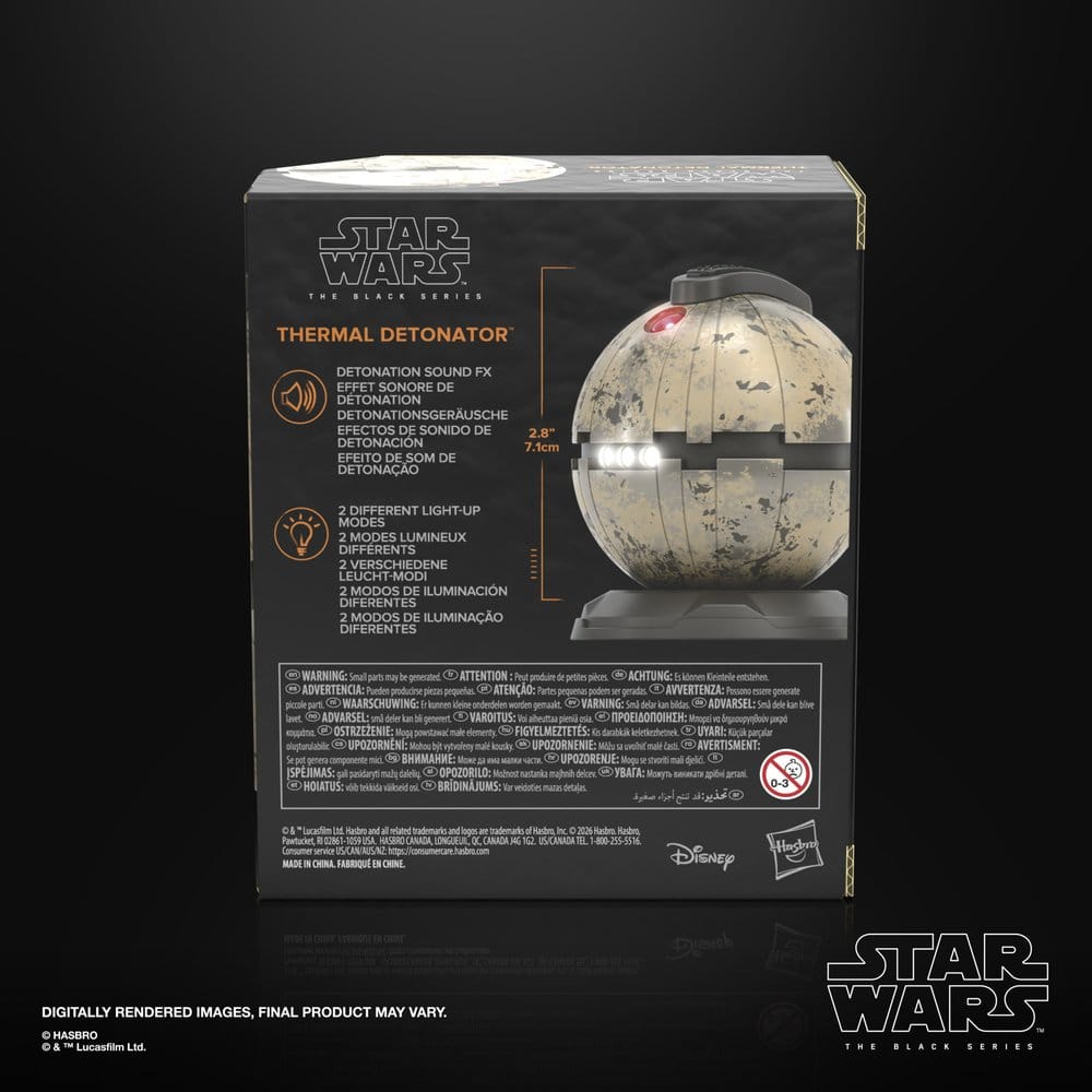 Star Wars Episode VI Black Series Elektronischer Thermaldetonator
