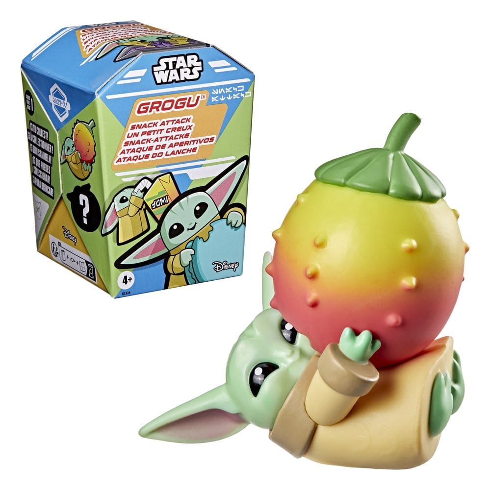 Star Wars Minifiguren 4 cm Grogu Snack Attack Series 1 Blind Box Display (24)