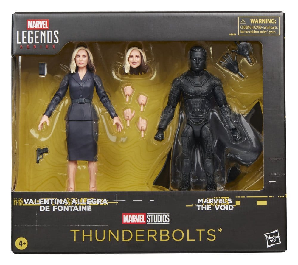 Thunderbolts Marvel Legends Actionfiguren 2er-Pack Valentina Allegra de Fontaine & Marvel's The Void 15 cm