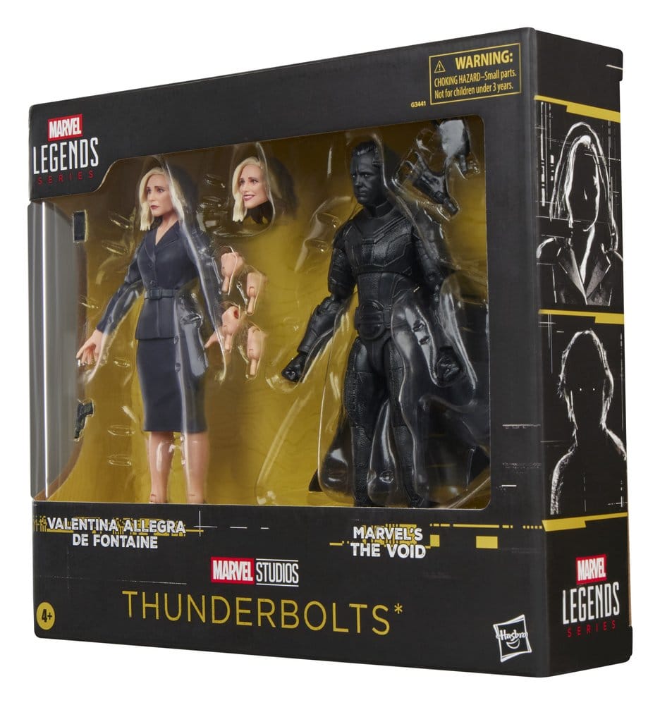 Thunderbolts Marvel Legends Actionfiguren 2er-Pack Valentina Allegra de Fontaine & Marvel's The Void 15 cm