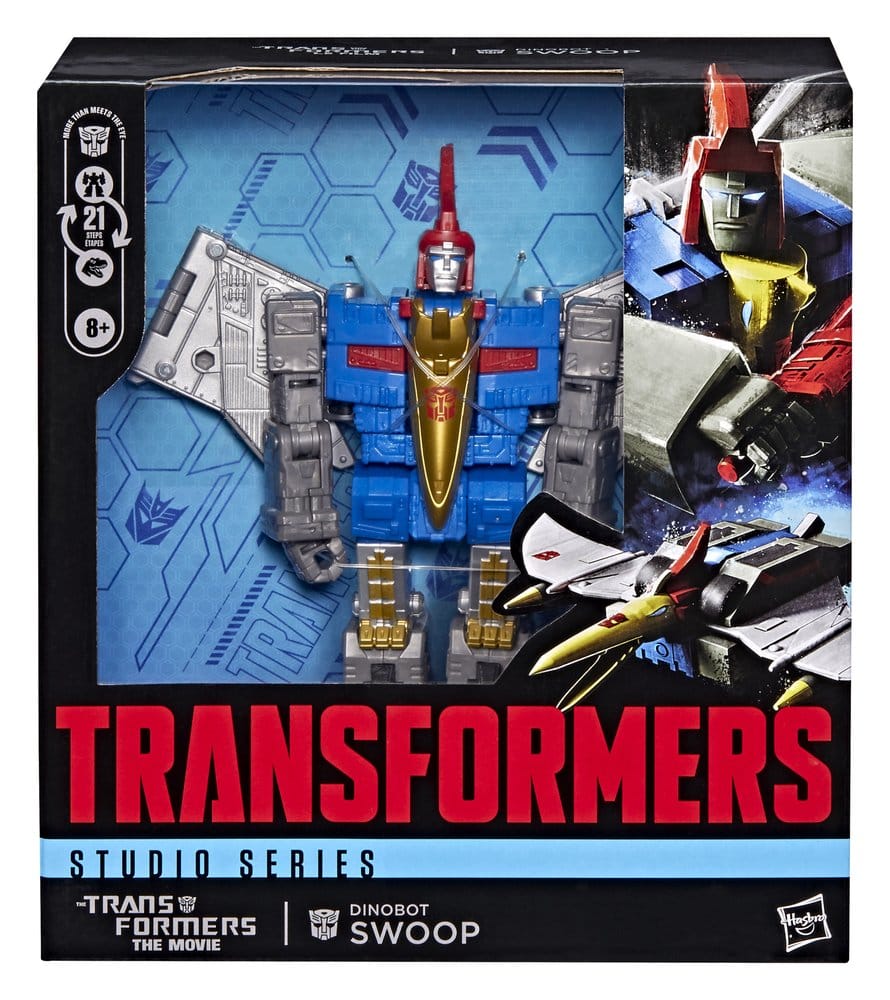Transformers – Der Kampf um Cybertron Studio Series Leader Class Actionfigur Dinobot Swoop 21 cm