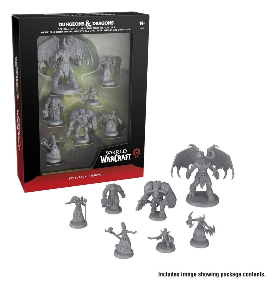 Dungeons & Dragons x World of Warcraft Miniaturen Set 1