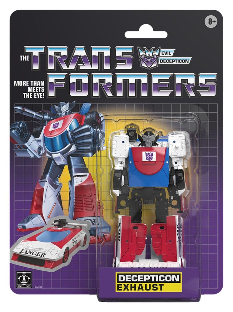 Transformers Retro G1 Actionfigur Decepticon Exhaust 13 cm