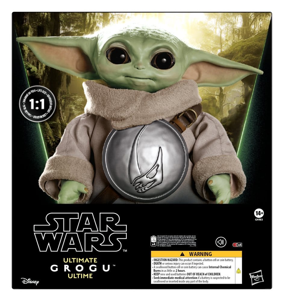 Star Wars Animatronische Life-Size-Figur Ultimate Grogu 37 cm