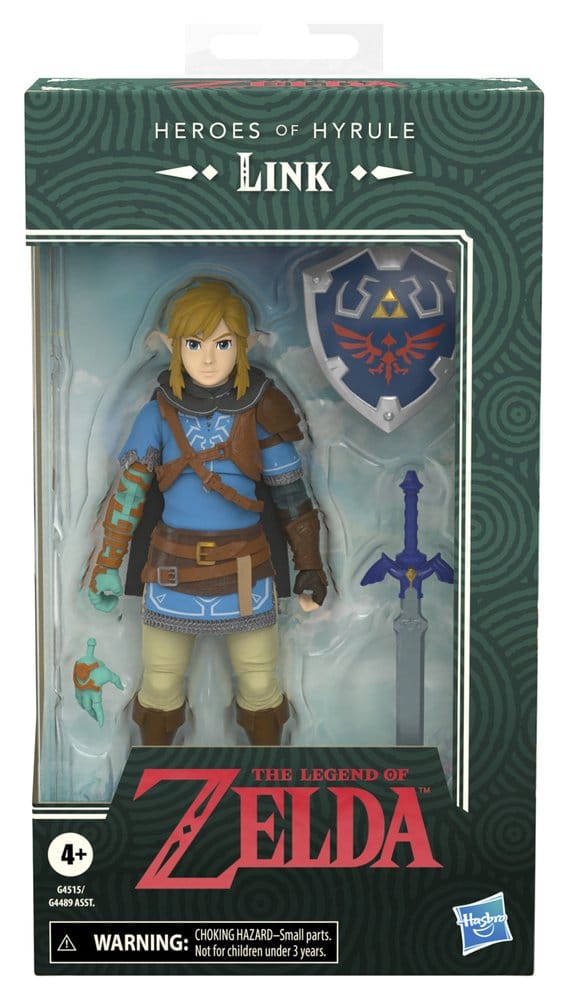 The Legend of Zelda: Tears of the Kingdom Heroes of Hyrule Actionfigur Link 15 cm