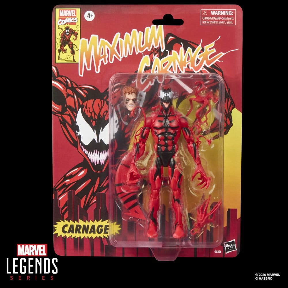 Maximum Carnage Marvel Legends Actionfigur Carnage 15 cm