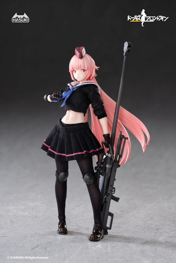Girls´ Frontline Pocket Art Actionfigur 1/12 PA011 NTW-20 16 cm