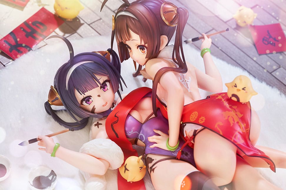 Azur Lane PVC Statue 1/7 Ping Hai & Ning Hai 12 cm
