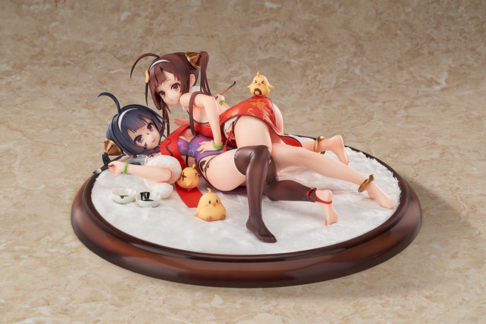 Azur Lane PVC Statue 1/7 Ping Hai & Ning Hai 12 cm