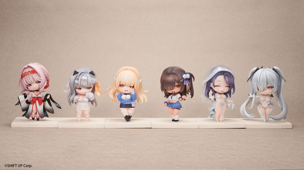 Goddess of Victory: Nikke SAC Series Mini-Figuren 6er-Pack Chibi Vol. 3 10 cm