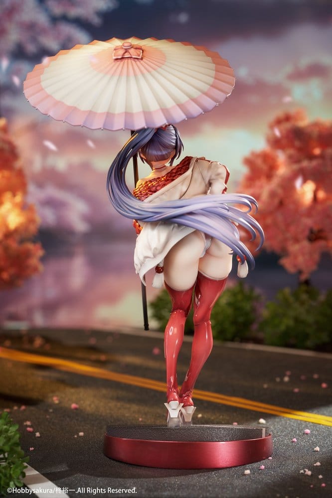 Original Character Miko Shoujo PVC Figur 1/7 Miko Race Queen Ver. Deluxe Edition 33 cm