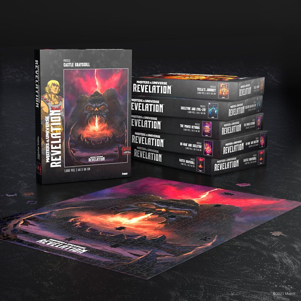 Masters of the Universe: Revelation™ Puzzle Castle Grayskull (1000 Teile)