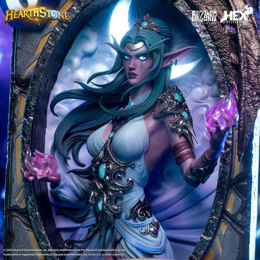 Hearthstone 3D Art Frame Statue Tyrande Whisperwind 31 cm