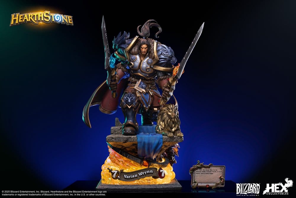 Hearthstone Statue 1/6 Varian Wrynn 52 cm