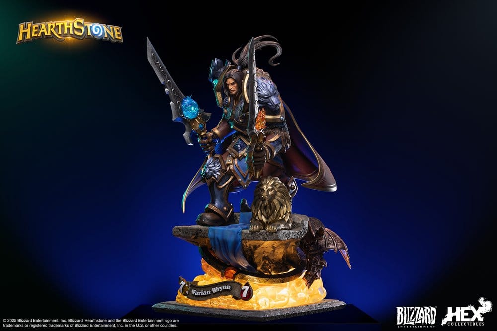 Hearthstone Statue 1/10 Varian Wrynn 31 cm