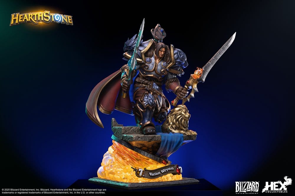 Hearthstone Statue 1/10 Varian Wrynn 31 cm