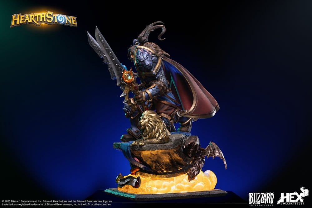 Hearthstone Statue 1/10 Varian Wrynn 31 cm